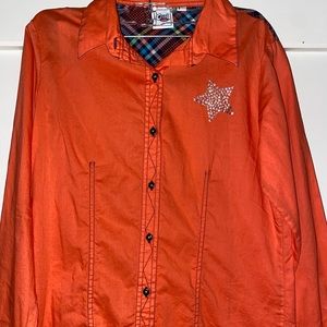 Cruel girl girls western shirt. Size 14/16
